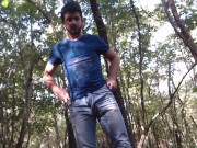 suck my cock or I'll leave you stranded in the woods (trail guide you)