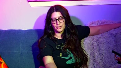 Sarah Arabic guides a relaxing JOI session with sensual breast play