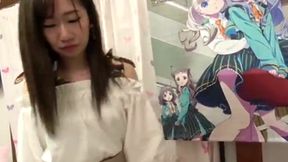 Adorable Japanese Girl from Nakano Reveals Her Otaku Side with Intense Home Encounter!