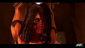 (mortal kombat)mileena get Fuck with scorpion