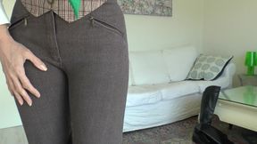 Boot Fitting for a Riding Outfit, Lady Victoria Valente