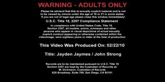 Jayden Jaymes fucking in the hallway with her big tits