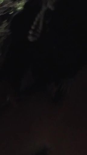 Mature Sissy Crossdresing Adentures Outdoors at Night