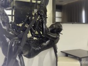 Sexy play time T3, gas mask breath play - Alex Latex