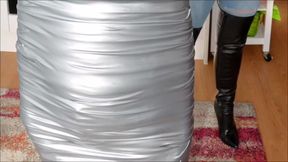 Evil Emma For Hire. Mature Lady Tape Mummification