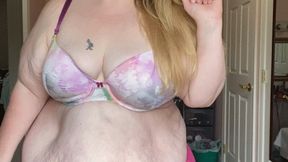 Try on new tops and dresses