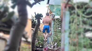 Milf Wrecks Stepbro in Raw Heat as Muscles Bulge