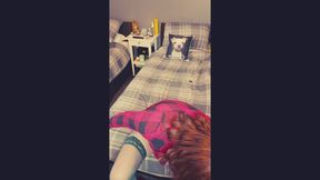 Juniper shows arse and tastes her own cum xxx