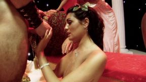 kat lee and lexxi tyler share a cock in a sexy cosplay scene that ends with carly parker being gang banged in her ass