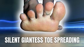 Silent Giantess Toe Spreading