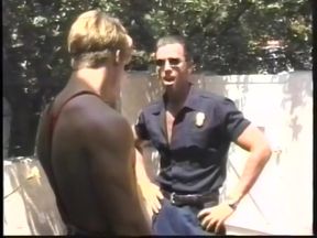 Police man wants to punish this dude in a good way