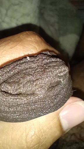 Man Masturbating in His Bed