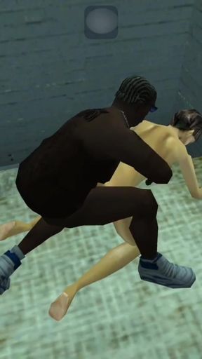 Gta San andreas hot coffee mod - Barbara, a hot cop has sex with cj in a cell   Clip 3