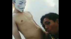 Primeira experi&ecirc_ncia do Novinho com uma Trans Instagram