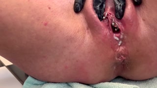 Anal 3 Finger Masturbate and AssHole Working and Pee on the End