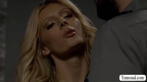 TS inmate butt fucked in her cell by jail guard
