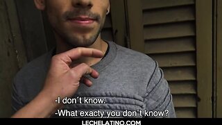 Papi pov slurping cute not cut latin pecker