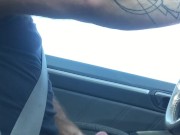 Cum in traffic with me OnlyFans.com/GoGoTeddyBear