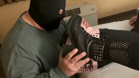 Double Domme boot worship