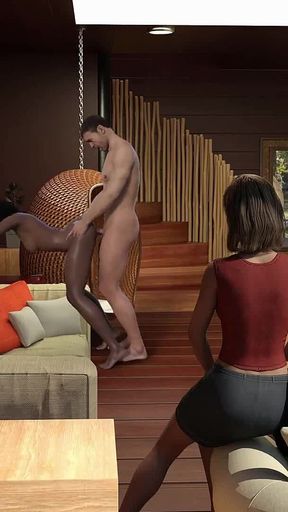 A Life Worth Living: Interracial Cuckold Learns How to Pleasure His Wife by Watching Her with Other Man - Episode 56