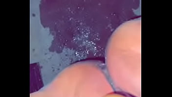 Outdoor masturbation with satisfyer toy