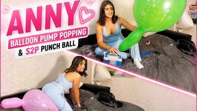Anny – Balloon Pump Popping & S2P Punch Ball