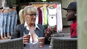 His girlfriend doesn&#8242;t want his big black cock &mdash;  but Blondie does