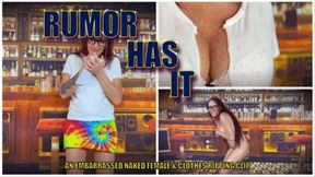 Rumor Has It- Embarrassed Naked Female-Clothes Destruction-Clothes Ripping- Diappearing Clothes- Humiliated Female-