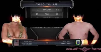 London River's Busty Battle: Nude Wrestling with a Helpless Wimp