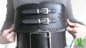 Belt Fitting in the Living Room, Part 3, Lady Victoria Valente
