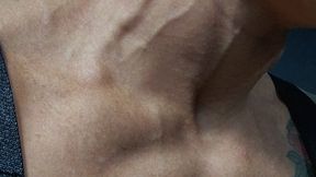 Neck Veins of Power: Watch My Strength Pulse Through Me