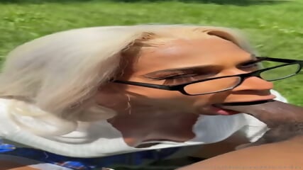 Ebony Trans Enjoys A Good Pounding