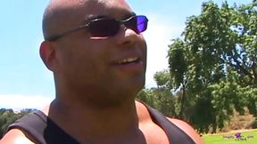 A Readhead Teen Is Randomly Picked up to Show Her Cock Riding Skills Around BBC