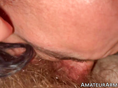 Maxsin DVil shaves Guy Criss balls before giving him bj