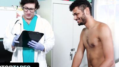 Latino Patient With Huge Cock Jordan Pax Gets His Tight Asshole Drilled During Exam - Doctor Tapes