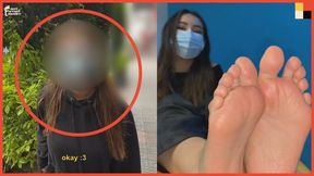 MED STUDENT CUTIE IS PICKED UP IN THE STREETS AND MODELS HER FEET BEFORE FOOT LICKING AND TOE SUCKING ACTION - FOOT WORSHIP PICK UP VOL 8 - PAOLA - ACT I & II - EXTENDED - 1080P
