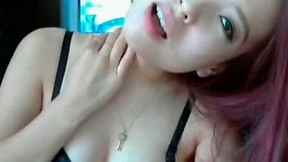 Red haired seductive Asian hoe wants to be fucked properly