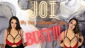 JOI Titty Fuck Countdowm & Til You Bust!!! {480WMV}