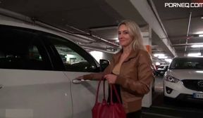 German Creampie At the Airport Parking Lot