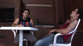 Ripped hunk is screwing his lover's asshole