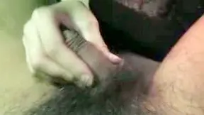 Amateur Gay in Black Dress – Hot Indoor Handjob Session