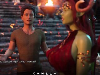 I Hard Screw a Demon Succubus! I Deepthroat Her and Cum in Her Butt.