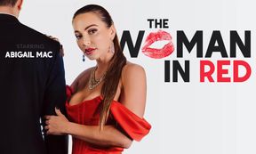 The Woman In Red - High Class Sexy Pornstar In A Red Dress With Abigail Mac