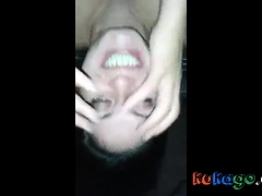 British slut threesome hard throated