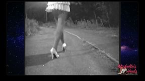 Vintage - White 5" Stilettos