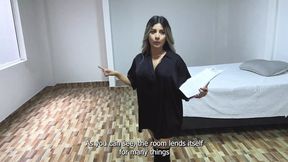 Tiny Real Estate Agent with Large Tits Pleases Colombian Lover Max Betancur and Naty Delgado