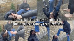 Interracial Foot Puppy Humiliated: Spitting Queens' Dirty Feet Devotion. Ft Queen Diana & EliteFeetStreet (1080p Version)