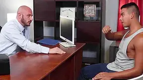 Greg Sweaty Office Bareback Banging 7 Min - Jay Seabrook And Greg Riley