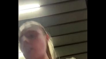Big ass in Leggings training so hard