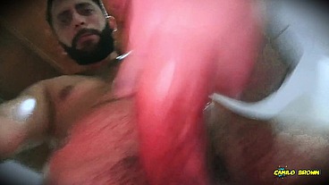 Jerking off so horny after working out
